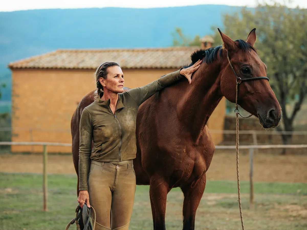 Cours d'équitation à La Baume-d'Hostun, Drôme