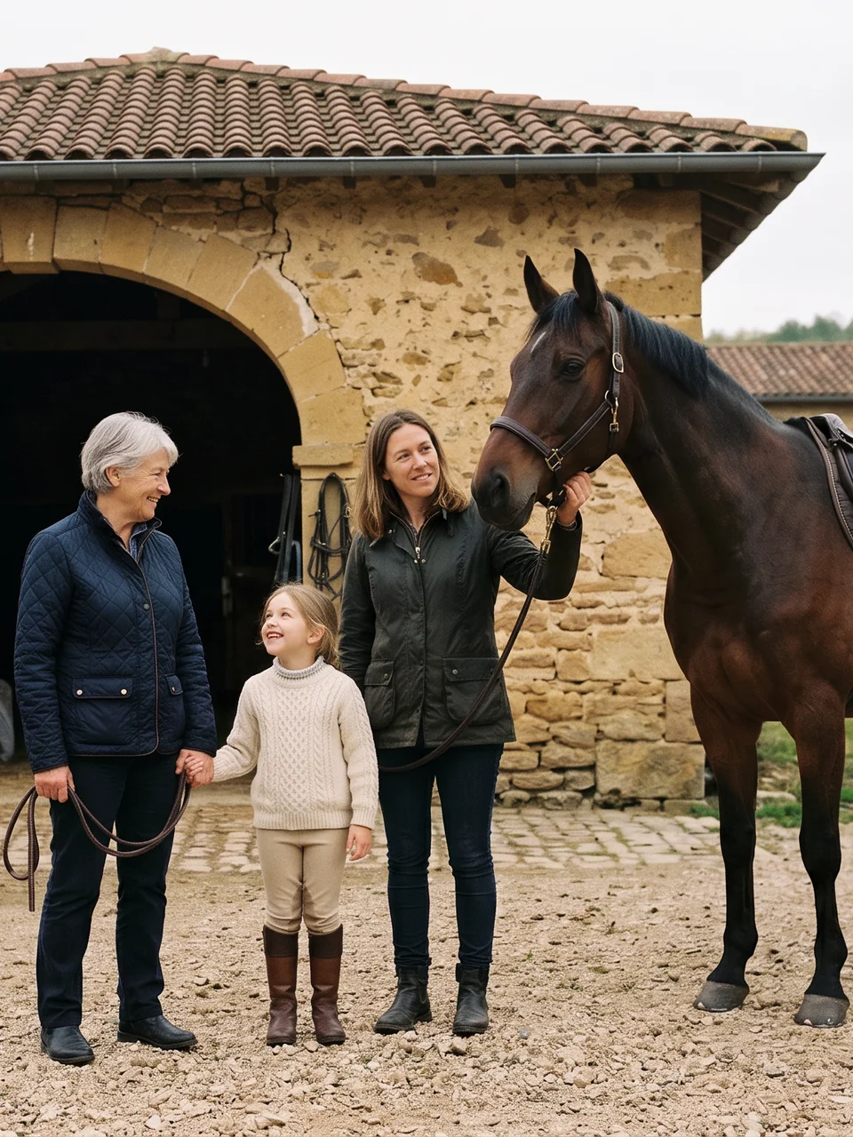 L'équipe, Les Sabots des Chailles, centre équestre à La Baume-d'Hostun