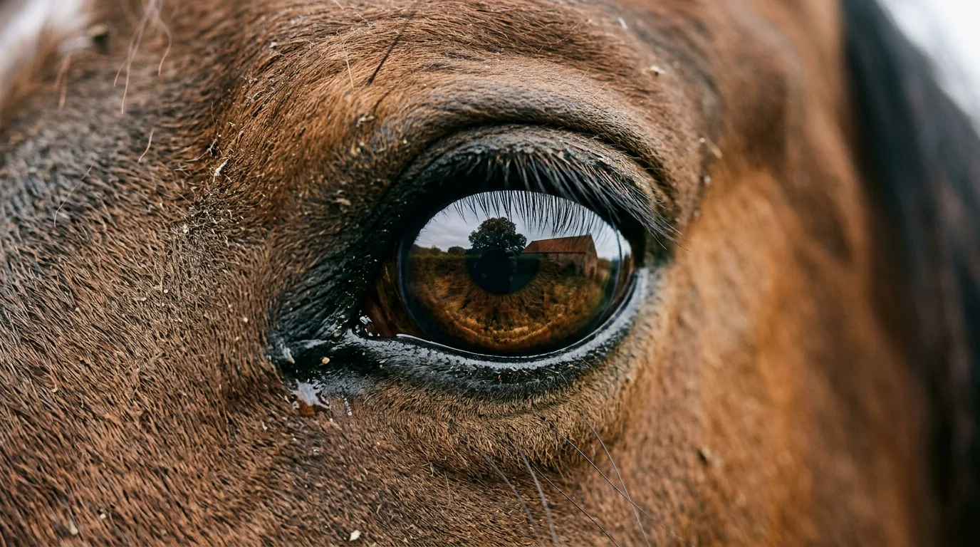 Un regard de cheval, Les Sabots des Chailles, La Baume-d'Hostun