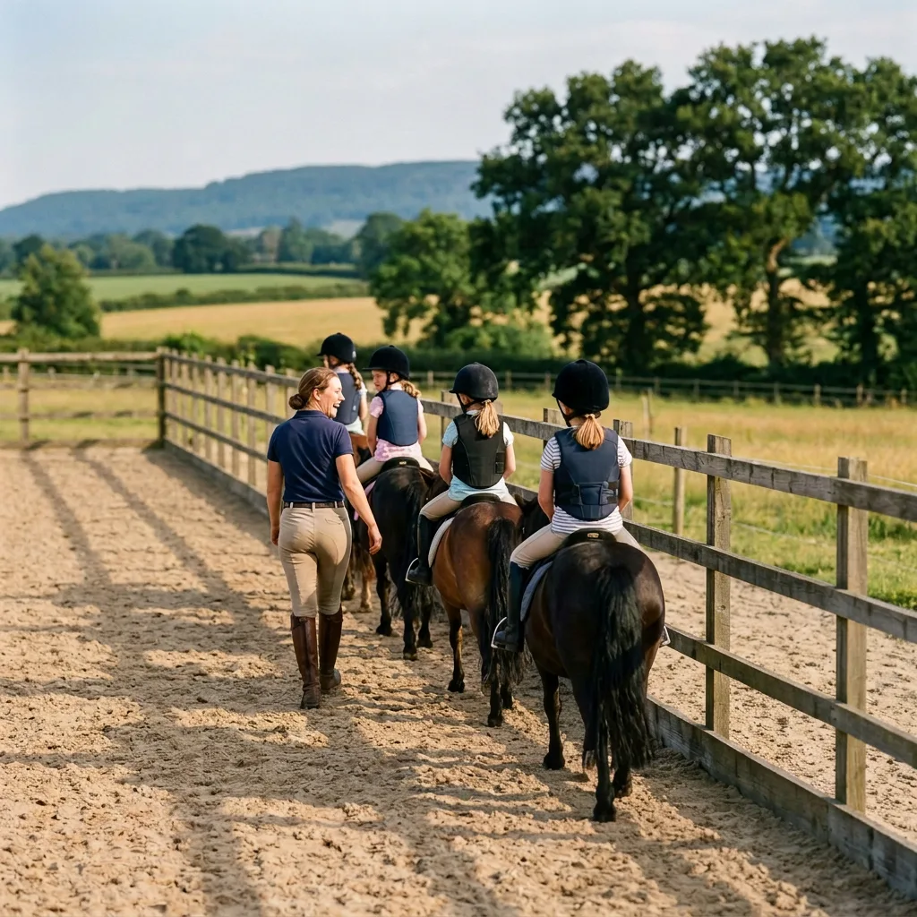 Cours de poney à La Baume-d'Hostun, Drôme